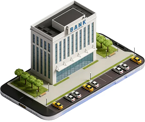 Banco dentro do celular